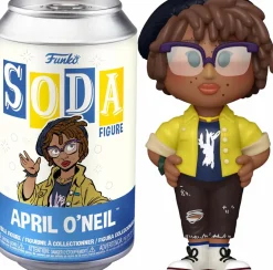 Designer Vinyl>Teenage Mutant Ninja Turtles (TMNT) Teenage Mutant Ninja Turtles: Mutant Mayhem - April O'Neil Vinyl SODA Figure in Collector Can