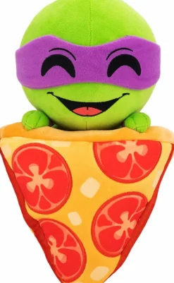 Designer Plush>Teenage Mutant Ninja Turtles (TMNT) Teenage Mutant Ninja Turtles - Donatello Pizza 9" Plush