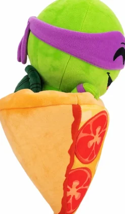 Designer Plush>Teenage Mutant Ninja Turtles (TMNT) Teenage Mutant Ninja Turtles - Donatello Pizza 9" Plush