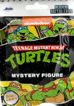 Blind Box>Teenage Mutant Ninja Turtles (TMNT) Teenage Mutant Ninja Turtles (1987) - Nano Metalfigs Die-Cast Mystery Figure Blind Bag (Single Unit)