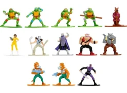 Blind Box>Teenage Mutant Ninja Turtles (TMNT) Teenage Mutant Ninja Turtles (1987) - Nano Metalfigs Die-Cast Mystery Figure Blind Bag (Single Unit)