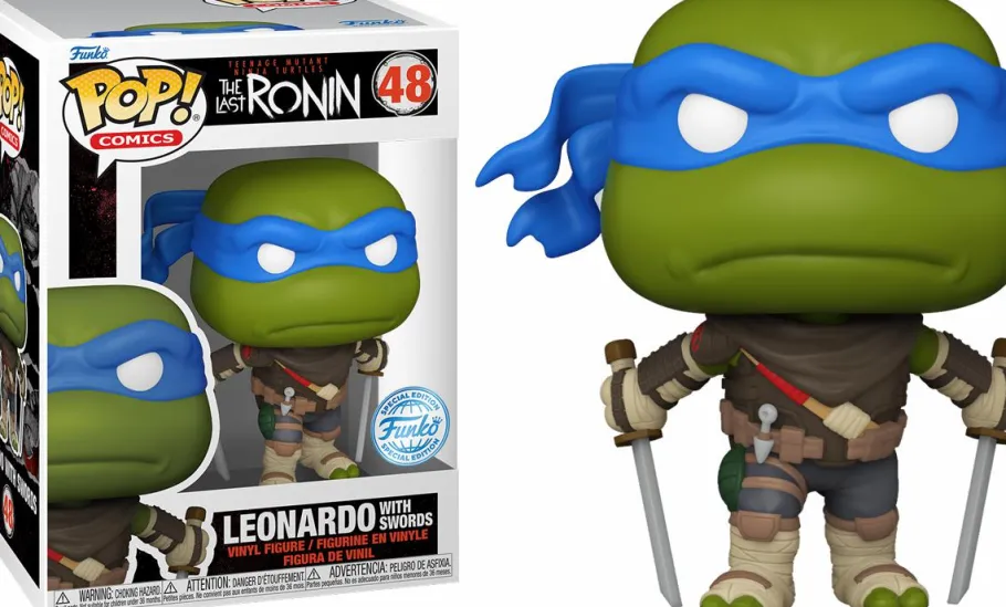 Standard Pop!>Teenage Mutant Ninja Turtles (TMNT) Teenage Mutant Ninja Turtles: The Last Ronin - Leonardo with Sword Pop! Vinyl Figure