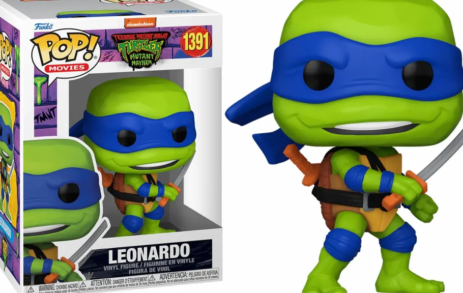 Standard Pop!>Teenage Mutant Ninja Turtles (TMNT) Teenage Mutant Ninja Turtles: Mutant Mayhem - Leonardo Pop! Vinyl Figure