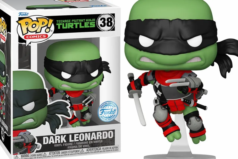 Standard Pop!>Teenage Mutant Ninja Turtles (TMNT) Teenage Mutant Ninja Turtles - Dark Leonardo Pop! Vinyl Figure