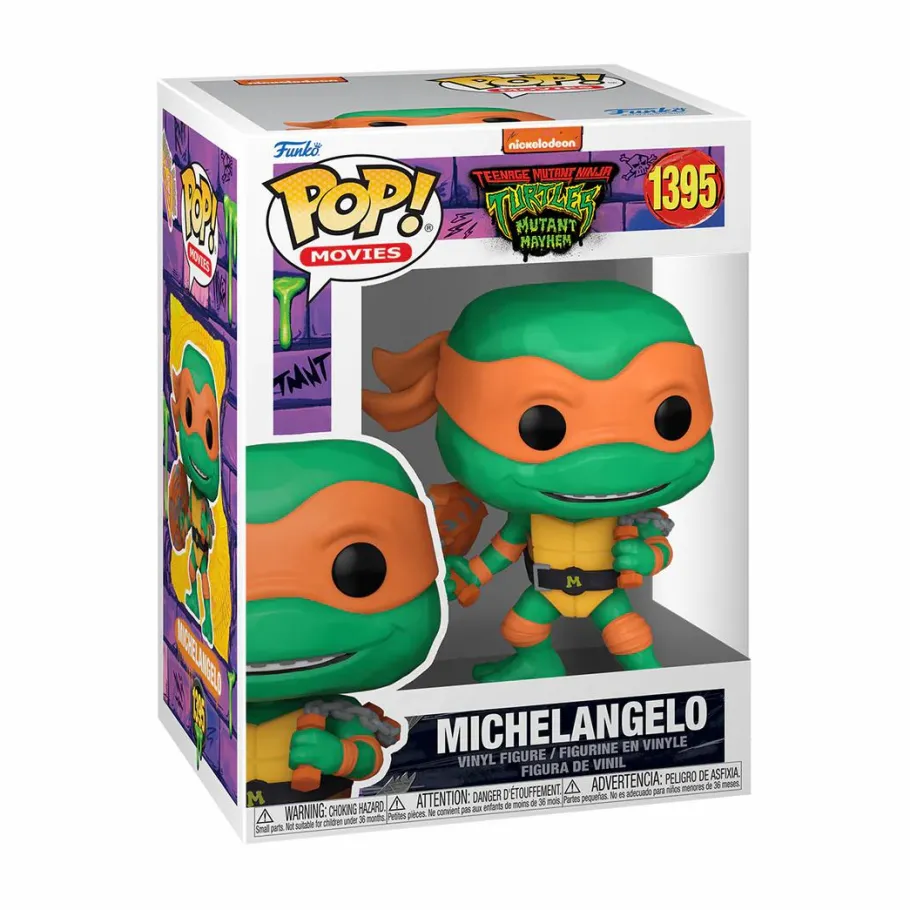 Standard Pop!>Teenage Mutant Ninja Turtles (TMNT) Teenage Mutant Ninja Turtles: Mutant Mayhem - Michelangelo Pop! Vinyl Figure