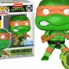 Pop! Chases, Vault, Limited Editions, Ppp Items>Teenage Mutant Ninja Turtles (TMNT) Teenage Mutant Ninja Turtles - Michelangelo (Translucent Green) Pop! Vinyl Figure in Acrylic Pop! Protector (Popcultcha Exclusive)