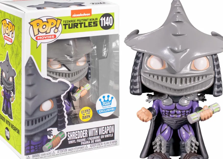 Standard Pop!>Teenage Mutant Ninja Turtles (TMNT) Teenage Mutant Ninja Turtles II: The Secret Of The Ooze - Super Shredder with Ooze Glow in the Dark Pop! Vinyl Figure (Funko / Popcultcha Exclusive)