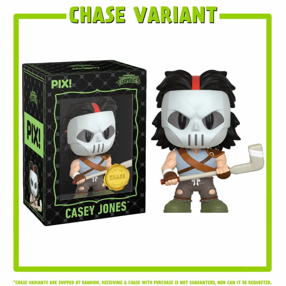 Designer Vinyl>Teenage Mutant Ninja Turtles (TMNT) Teenage Mutant Ninja Turtles - Leonardo Pix! Vinyl Figure (with Casey Jones CHASE & Krang Super CHASE)