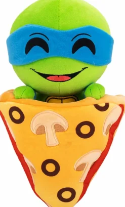 Designer Plush>Teenage Mutant Ninja Turtles (TMNT) Teenage Mutant Ninja Turtles - Leonardo Pizza 9" Plush