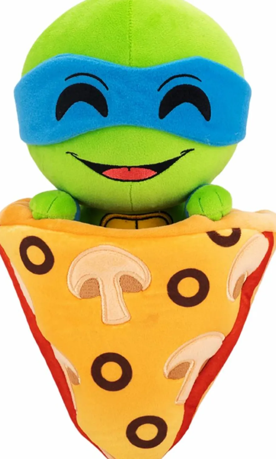 Designer Plush>Teenage Mutant Ninja Turtles (TMNT) Teenage Mutant Ninja Turtles - Leonardo Pizza 9" Plush