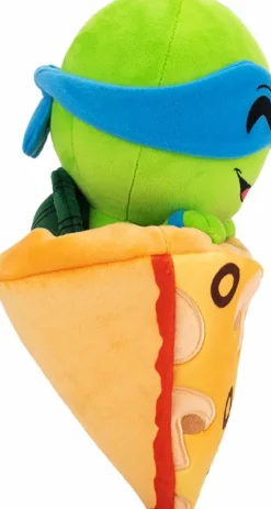 Designer Plush>Teenage Mutant Ninja Turtles (TMNT) Teenage Mutant Ninja Turtles - Leonardo Pizza 9" Plush