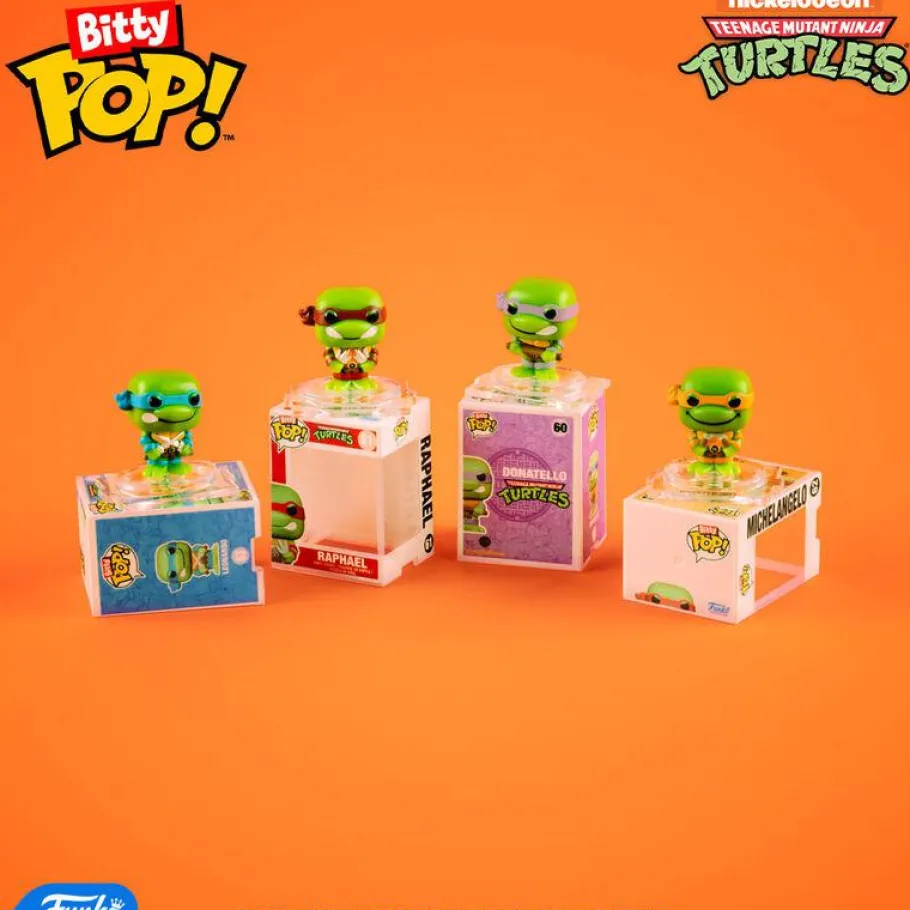 Blind Box>Teenage Mutant Ninja Turtles (TMNT) Teenage Mutant Ninja Turtles - Bitty Pop! Blind Bag Vinyl Figure (Single Unit)