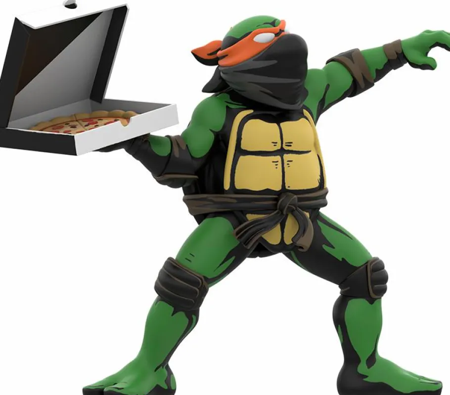 Designer Vinyl>Teenage Mutant Ninja Turtles (TMNT) Teenage Mutant Ninja Turtles - Food Fight 8" Vinyl Figure by Nidikol