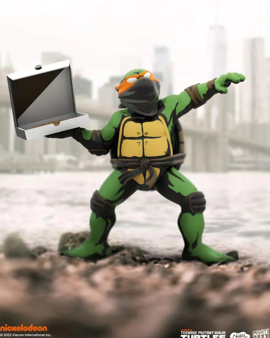 Designer Vinyl>Teenage Mutant Ninja Turtles (TMNT) Teenage Mutant Ninja Turtles - Food Fight 8" Vinyl Figure by Nidikol