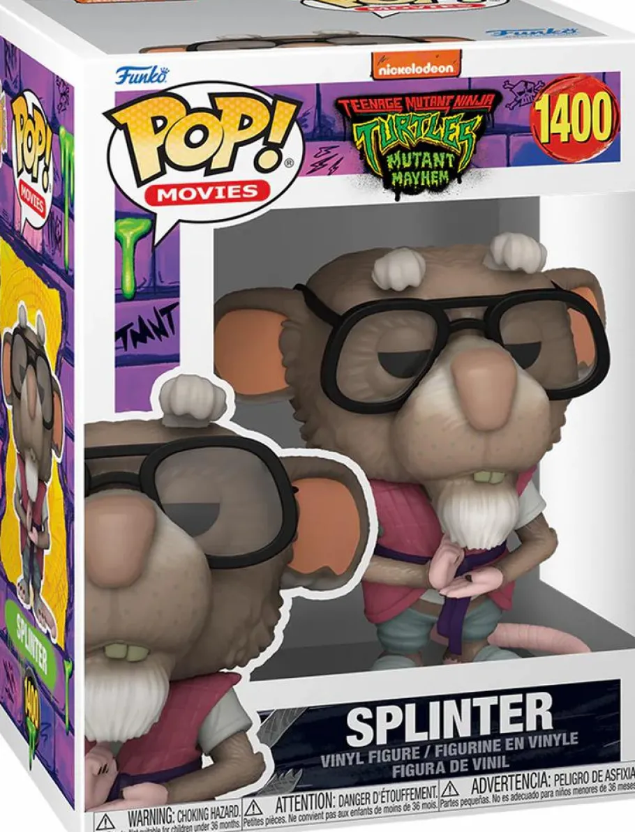 Standard Pop!>Teenage Mutant Ninja Turtles (TMNT) Teenage Mutant Ninja Turtles: Mutant Mayhem - Splinter Pop! Vinyl Figure
