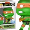 Standard Pop!>Teenage Mutant Ninja Turtles (TMNT) Teenage Mutant Ninja Turtles - Michelangelo (Translucent Green) Pop! Vinyl Figure (Popcultcha Exclusive)