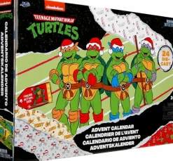 Die-Cast Figures>Teenage Mutant Ninja Turtles (TMNT) Teenage Mutant Ninja Turtles (1987) - 2024 Nano Metafigs 1.65" Die-Cast Figure Advent Calendar