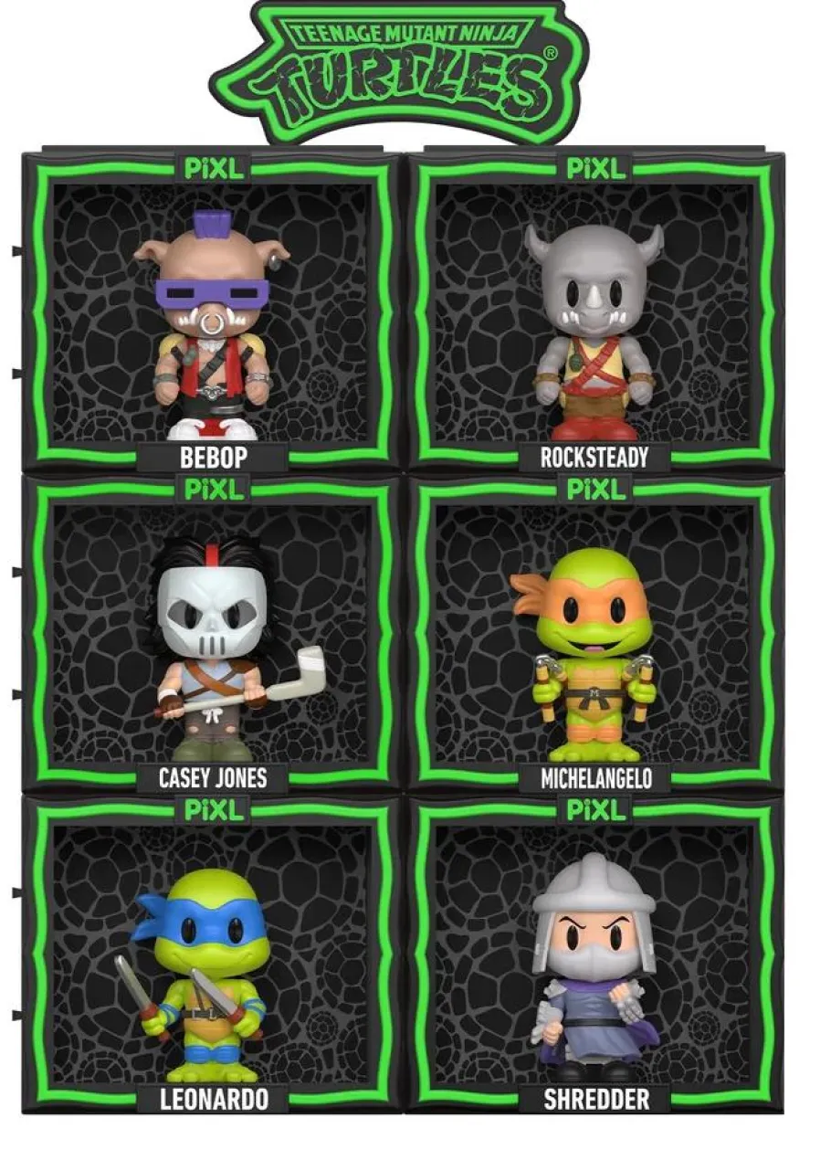 Blind Box>Teenage Mutant Ninja Turtles (TMNT) Teenage Mutant Ninja Turtles - PIXL Vinyl Figure Mystery Box (Single Unit)