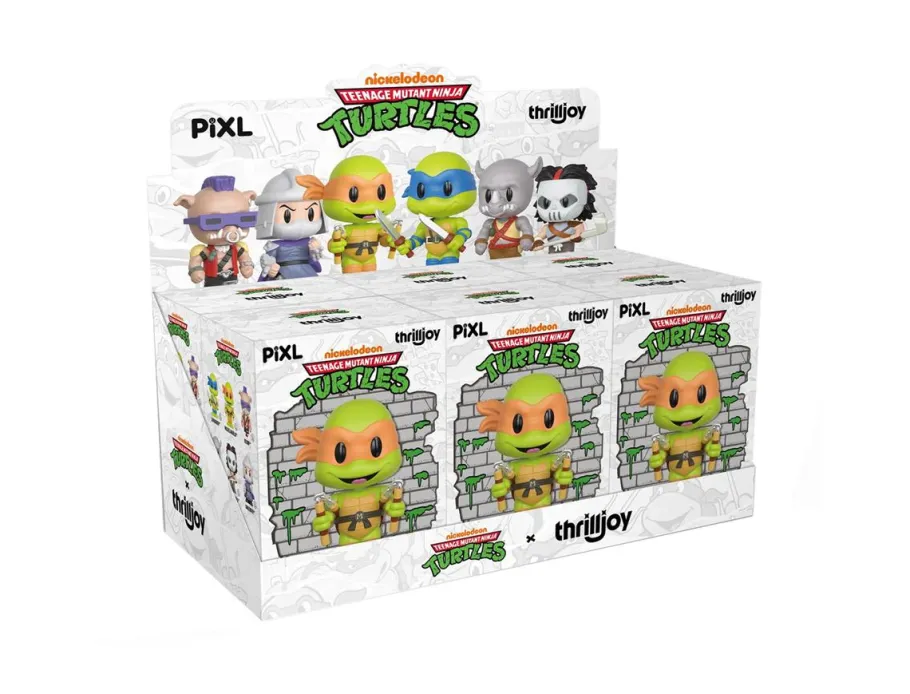 Blind Box>Teenage Mutant Ninja Turtles (TMNT) Teenage Mutant Ninja Turtles - PIXL Vinyl Figure Mystery Box (Single Unit)