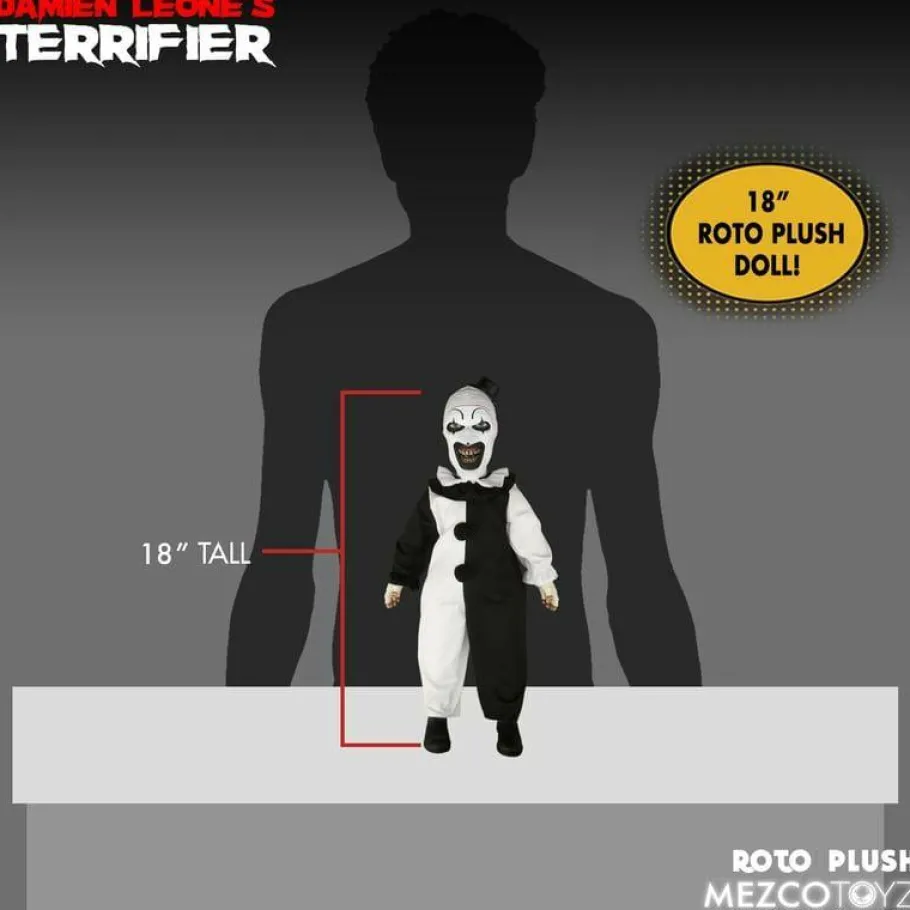 Designer Plush>Terrifier - Art the Clown Designer Series 18" Roto Plush