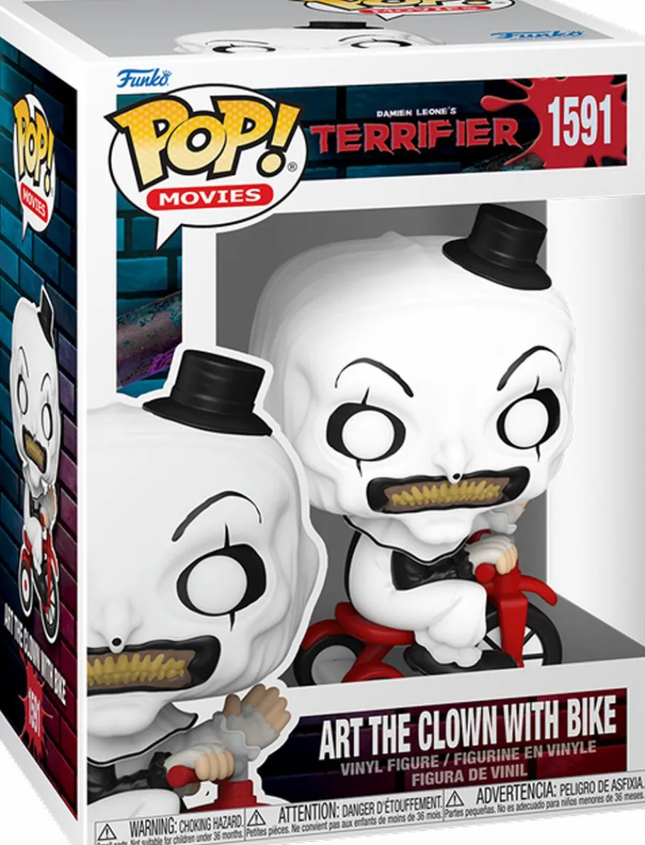 Standard Pop!>Terrifier - Art The Clown with Bike Pop! Vinyl Figure