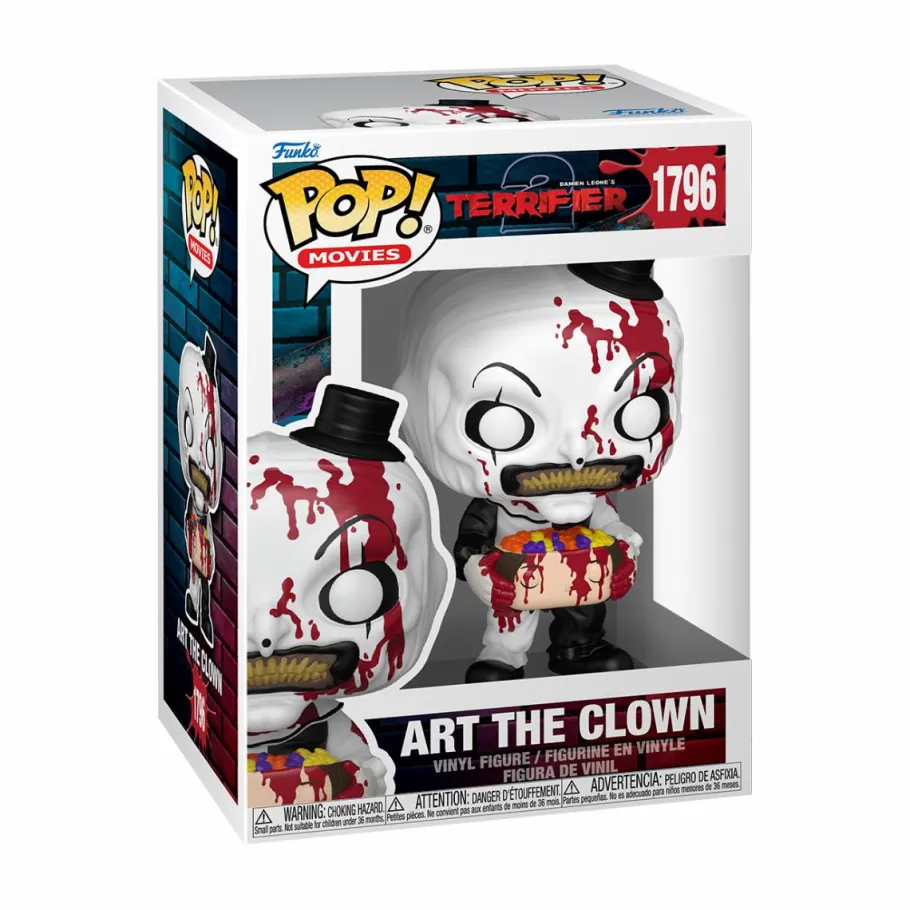 Standard Pop!>Terrifier - Art the Clown with Candy Filled Head Pop! Vinyl Figure