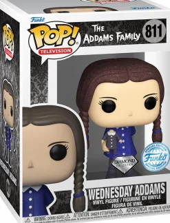Standard Pop!>Addams Family The (1964) - Wednesday Diamond Glitter Pop! Vinyl Figure