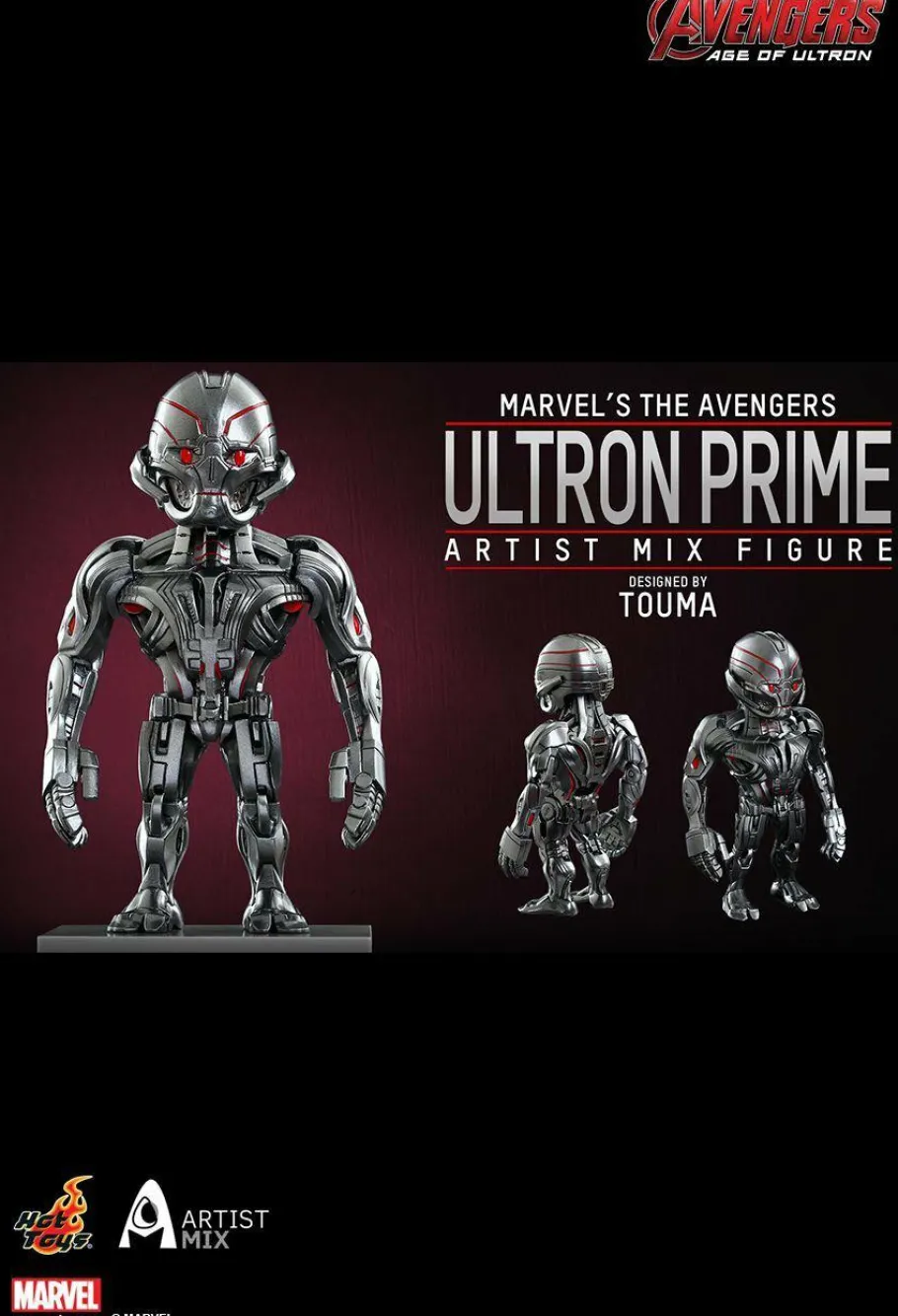 Bobble-Heads>The Avengers - Avengers 2: Age of Ultron - Ultron Prime Hot Toys Artist Mix Bobble Head