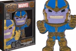 Pop! Home & Accessories>The Avengers - Thanos 4” Pop! Enamel Pin