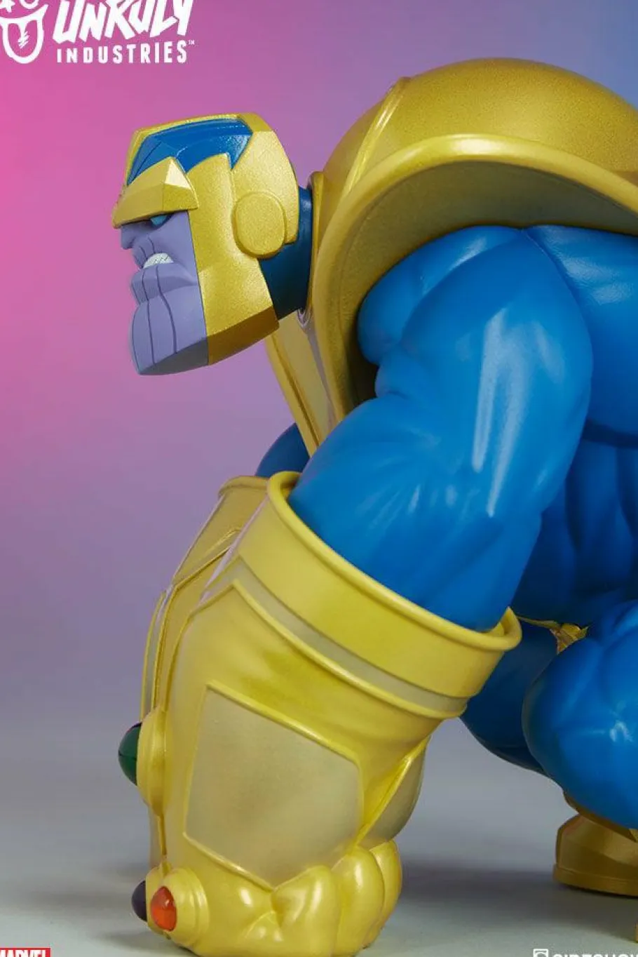 Designer Vinyl>The Avengers - Thanos The Mad Titan 7” Vinyl Figure by Joe DellaGatta