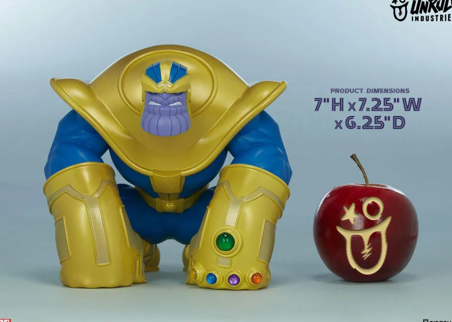 Designer Vinyl>The Avengers - Thanos The Mad Titan 7” Vinyl Figure by Joe DellaGatta