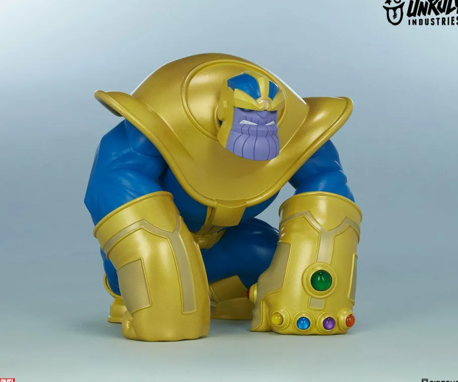Designer Vinyl>The Avengers - Thanos The Mad Titan 7” Vinyl Figure by Joe DellaGatta