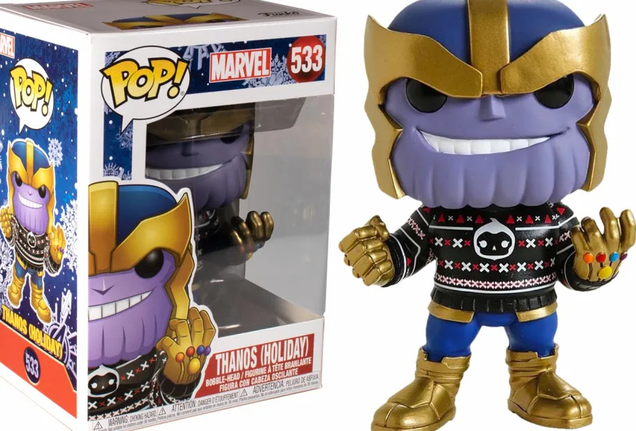 Standard Pop!>The Avengers - Thanos with Ugly Sweater Christmas Holiday Pop! Vinyl Figure
