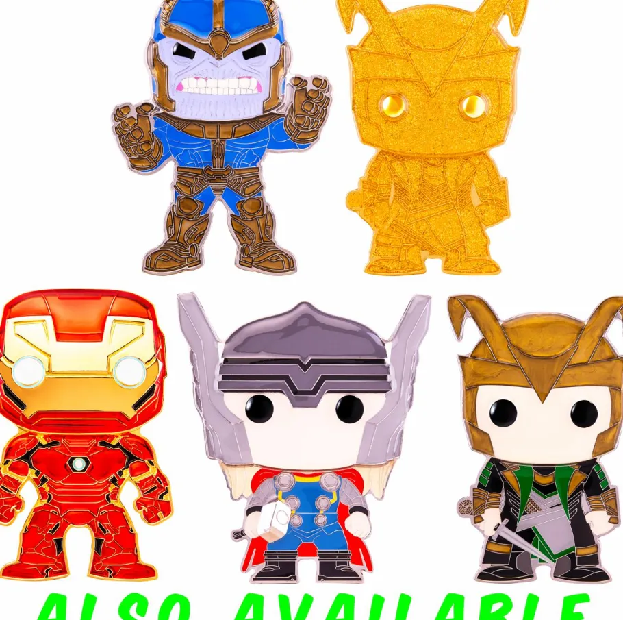 Pop! Home & Accessories>The Avengers - Thor 4” Pop! Enamel Pin