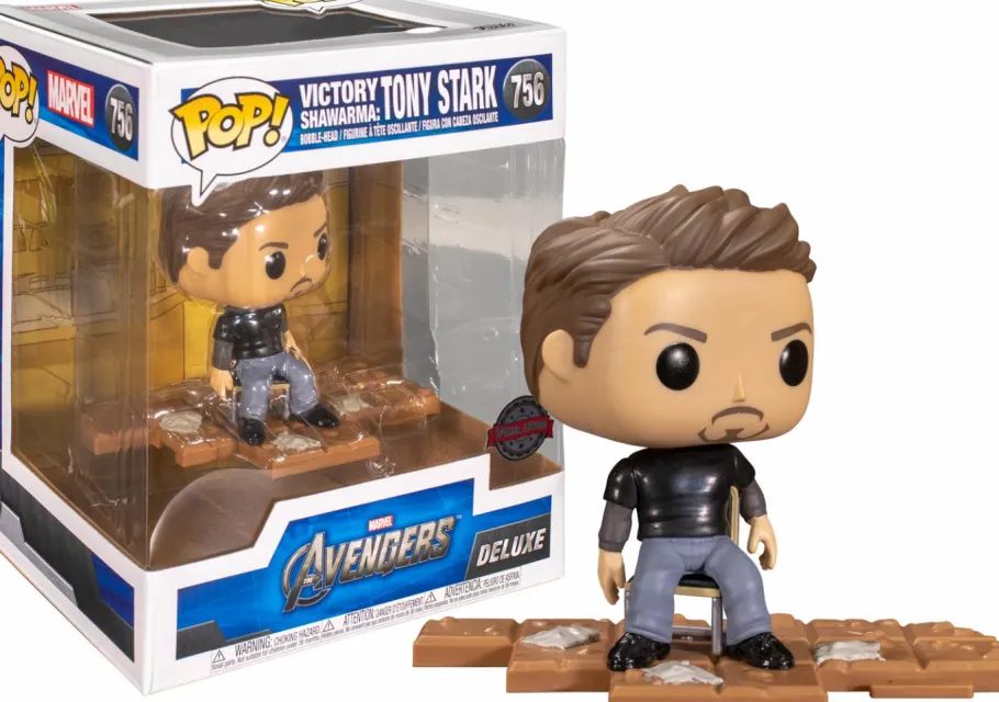 Pop! Deluxe>The Avengers - Tony Stark Victory Shawarma Diorama Deluxe Pop! Vinyl Figure