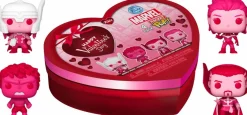 Pop! Bundles>The Avengers - Valentine’s Day Heart-Shaped Box Pocket Pop! Vinyl Figure 4-Pack