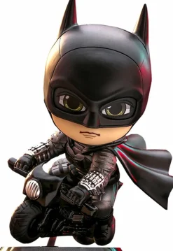 Cosbaby>Batman The (2022) - and Batcycle Cosbaby (S) Hot Toys Figure Set
