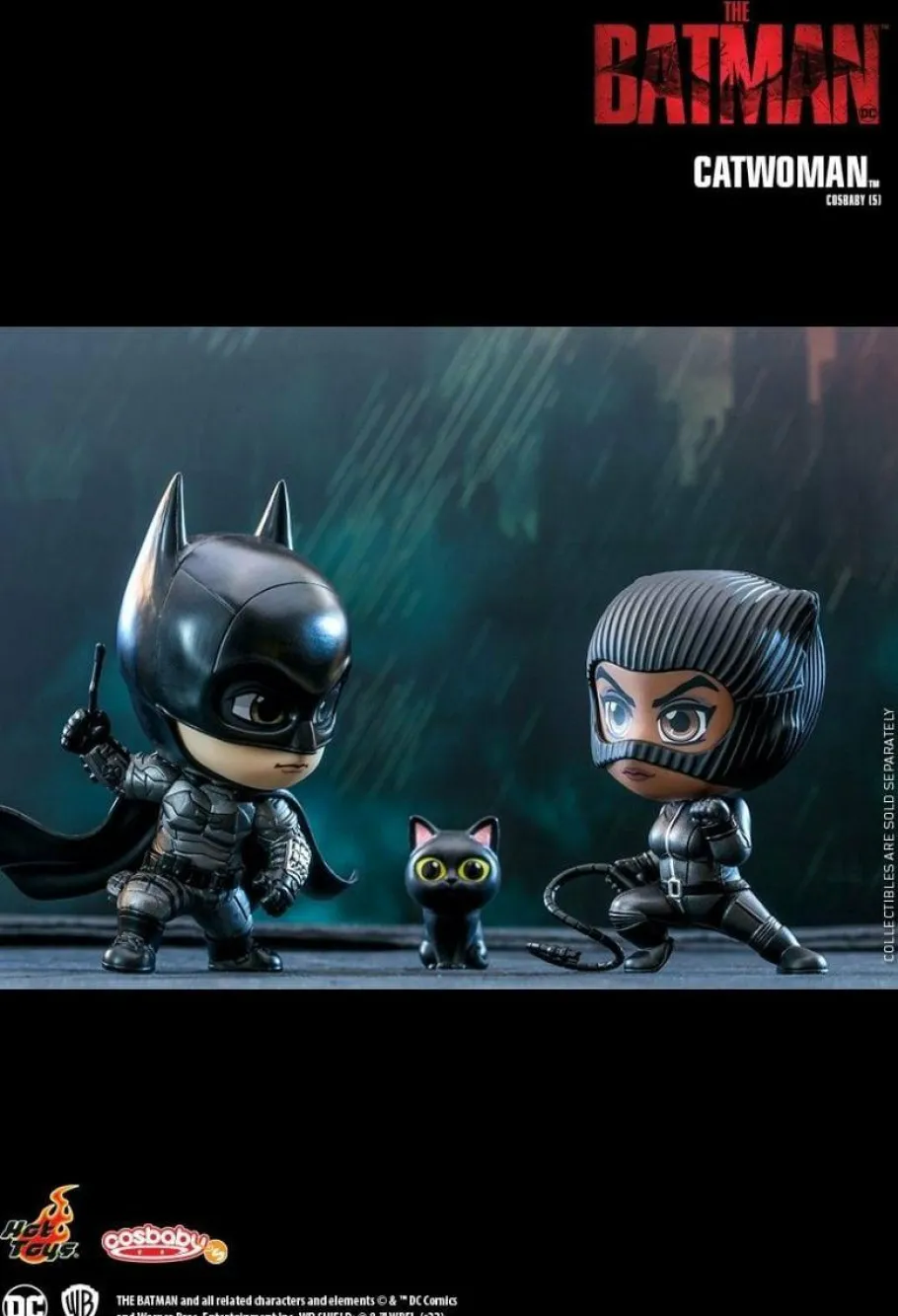 Cosbaby>Batman The (2022) - Catwoman Cosbaby (S) Hot Toys Figure