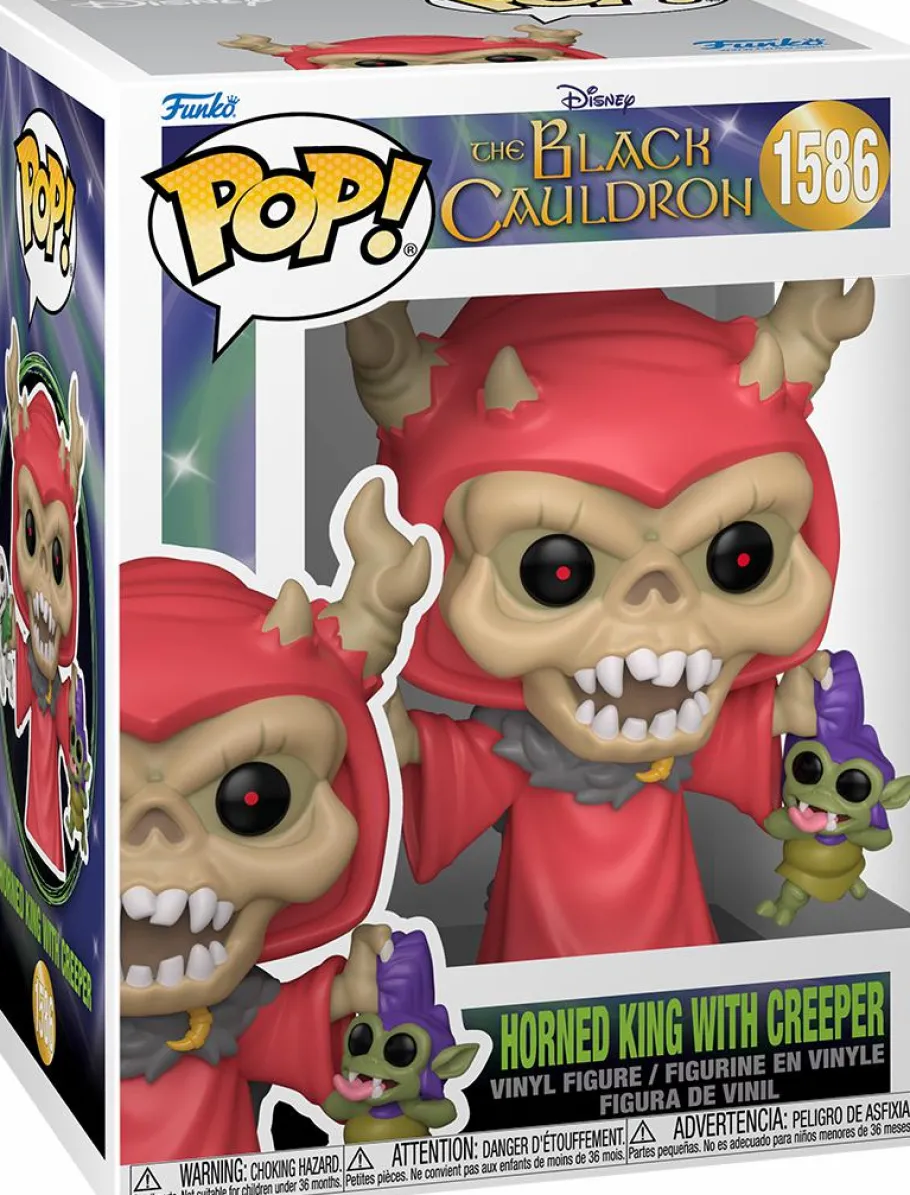 Standard Pop!>The Black Cauldron - Horned King with Creeper Pop! Vinyl Figure
