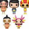 Pop! Bundles>Bob's Burgers The Movie (2022) - Belcher Family Pop! Vinyl Figure Bundle (Set of 5)