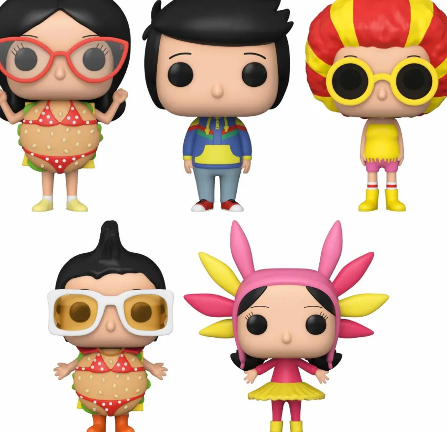 Pop! Bundles>Bob's Burgers The Movie (2022) - Belcher Family Pop! Vinyl Figure Bundle (Set of 5)