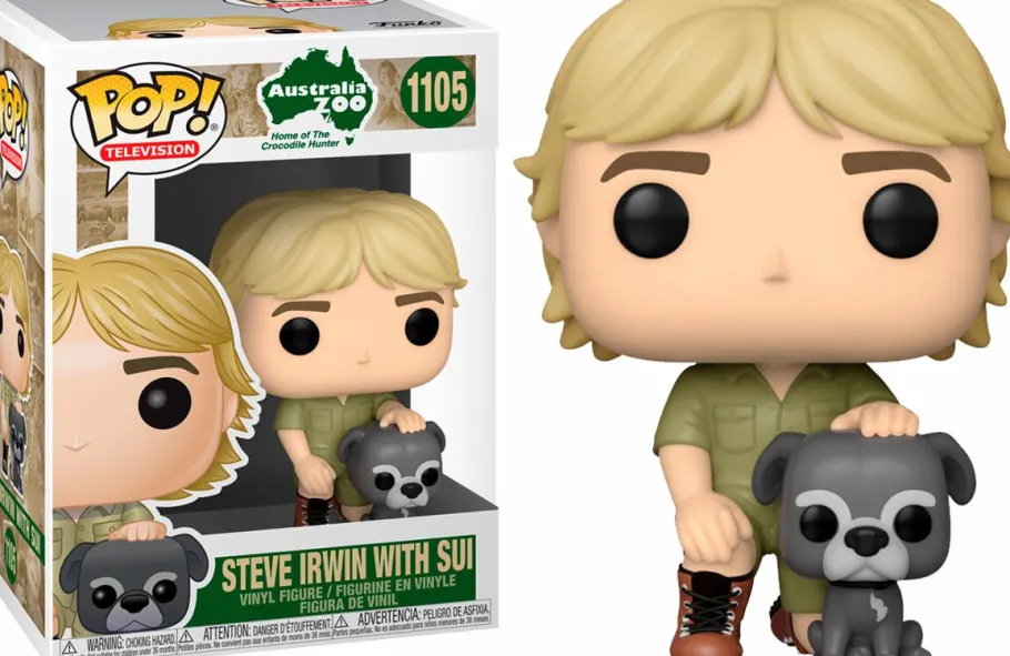 Standard Pop!>The Crocodile Hunter - Steve Irwin with Sui Pop! Vinyl Figure