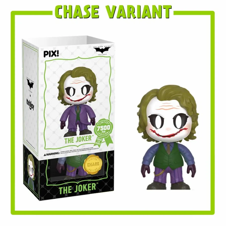 Designer Vinyl>Batman The Dark Knight (2008) - Joker Pix! Vinyl Figure (with Joker Vest CHASE)