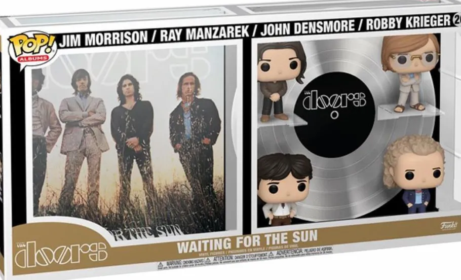 Pop! Deluxe>Doors, The The Doors – Waiting for the Sun Deluxe Pop! Albums Vinyl Figure 4-Pack