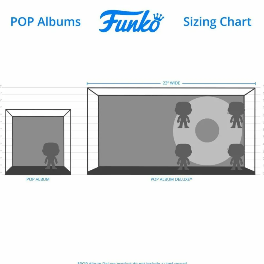 Pop! Deluxe>Doors, The The Doors – Waiting for the Sun Deluxe Pop! Albums Vinyl Figure 4-Pack