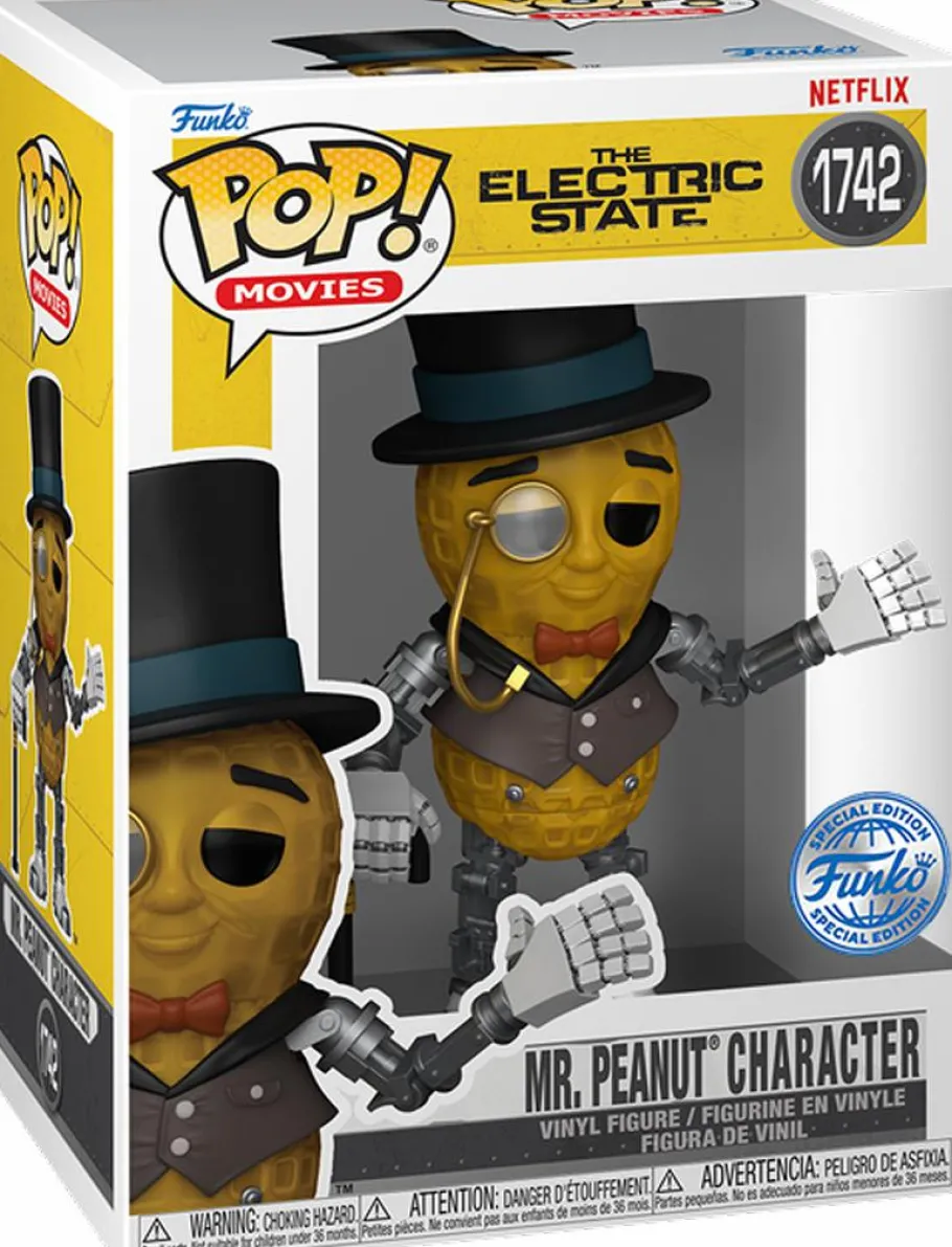 Standard Pop!>The Electric State - Mr Peanut Character Pop! Vinyl Figure (Popcultcha Exclusive)