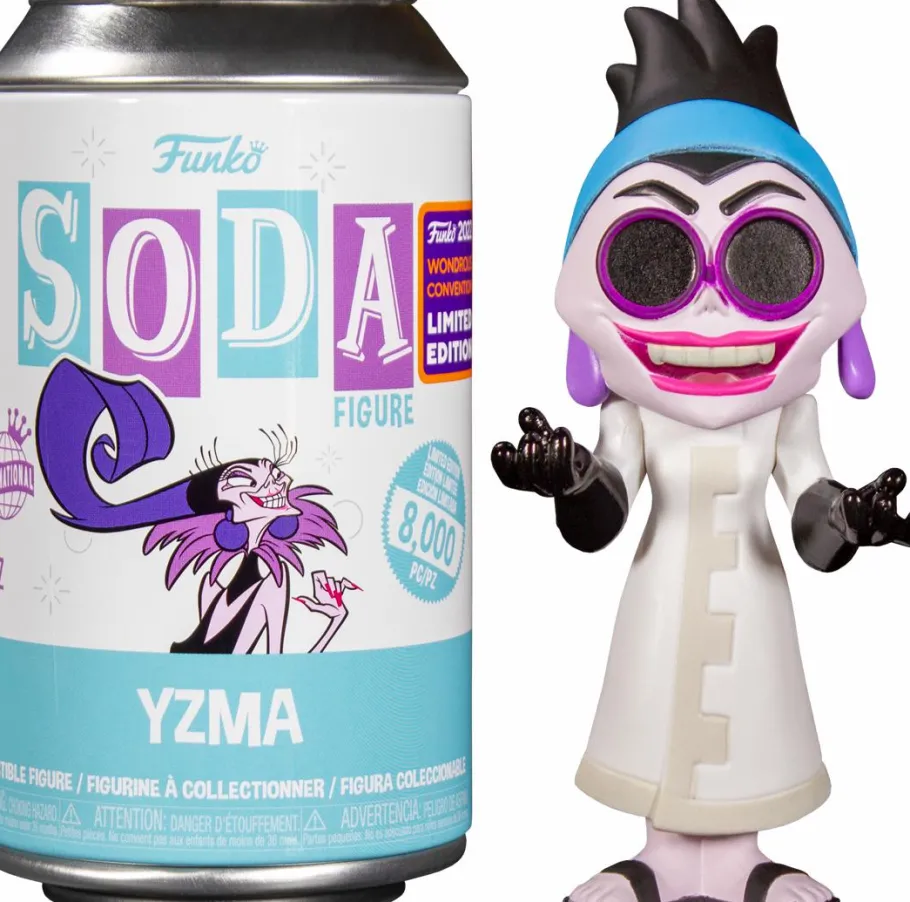 Funko Convention Exclusives>The Emperor's New Groove The Emperor’s New Groove - Yzma Laboratory Vinyl SODA Figure in Collector Can (2022 Wondrous Convention Exclusive) (International Edition)