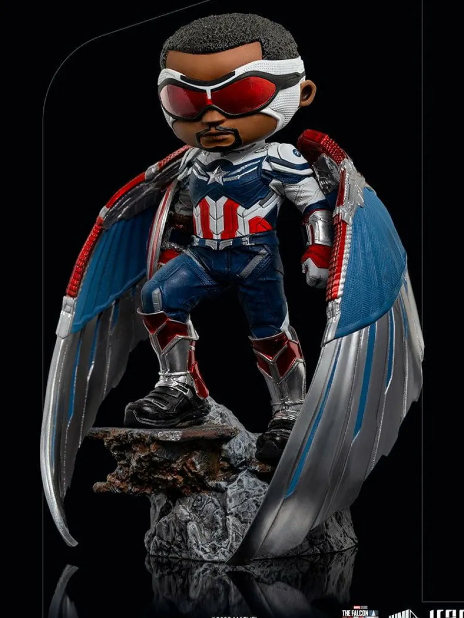 Designer Vinyl>The Falcon and the Winter Soldier - Captain America MiniCo 7” Vinyl Figure