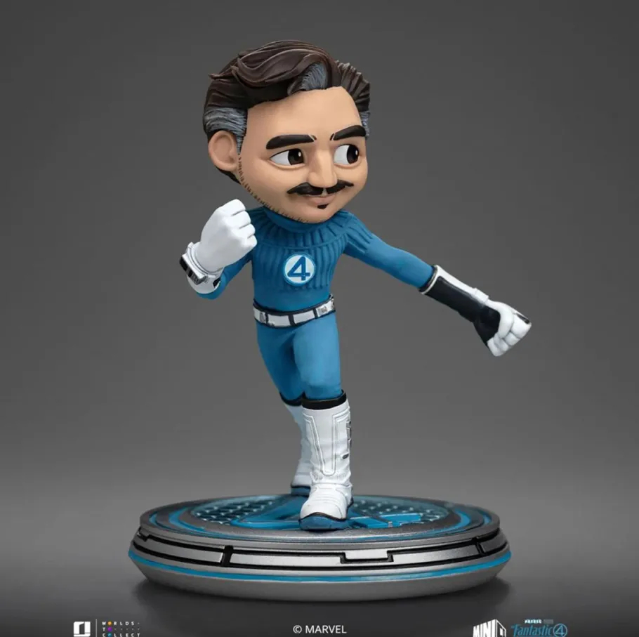 Designer Vinyl>Fantastic 4 The Fantastic Four: First Steps (2025) - Mr Fantastic MiniCo 6” Vinyl Figure