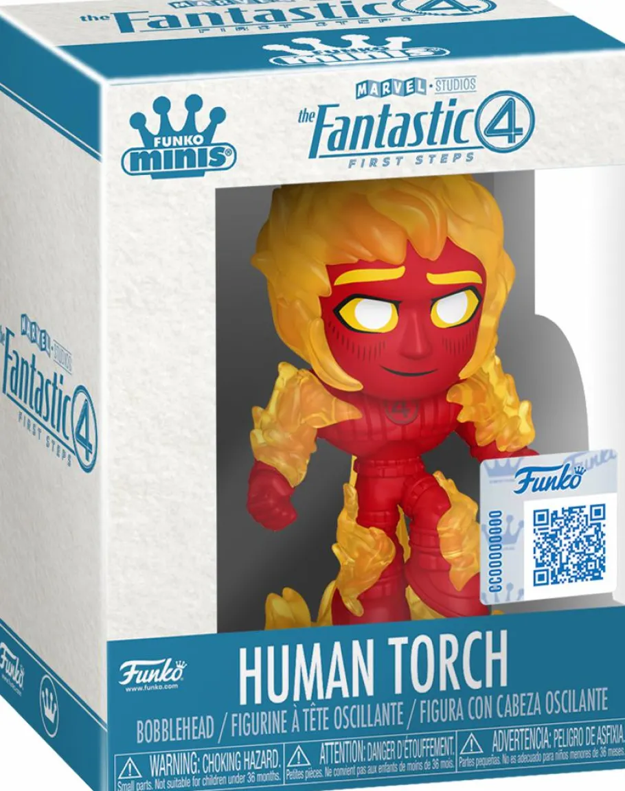 Blind Box>Fantastic 4 The Fantastic Four: First Steps (2025) - Funko Minis 3" Vinyl Figure (Display of 12)